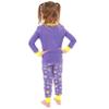 CoComelon Pajamas | JJ And YoYo Girls Pajamas | Girls Pajama Sets | Winter PJs Purple 12M view 4