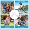 White Spoke Skins Covers: 8-21 inch Rims Protector & Decoration for Dirt Bike | Mountain Bike | Bicycle | Wheelchair | Motorcycle - 72 Pcs view 3