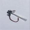 25 Pack 1/32 Weedless Crappie Jig Heads #4 Red Sickle Hooks view 1