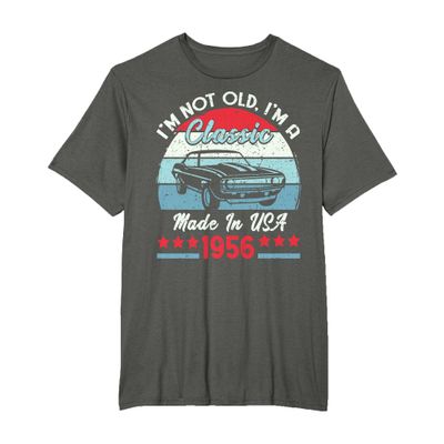 1956 Vintage USA Car Birthday Gift Im Not Old Classic 1956 T-Shirt