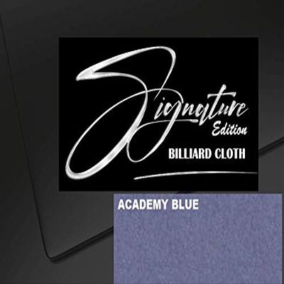 DB Entertainment Company Billiard Pool Table Fabric Cloth Bed and Rails (Academy Blue, 10' Billiard Pool Table Cloth)