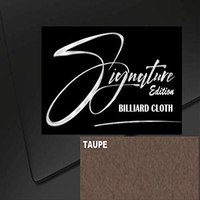 DB Entertainment Company Billiard Pool Table Fabric Cloth Bed and Rails (Taupe, 8' Billiard Pool Table Cloth)