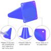 cyrico 9 Inch Cones Sports, 15 Pack Soccer Training Cones Agility Field Parking Safety Blue Plastic Traffic Cones for Football Basketball Drills, Indoor and Outdoor Games Activity view 2