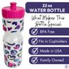 50 Strong 22oz Kids Sports Squeeze Water Bottle for Girls  BPA-Free with Pull Top Cap  Durable & Reusable for School, Sports & Everyday Use  Made in USA view 3
