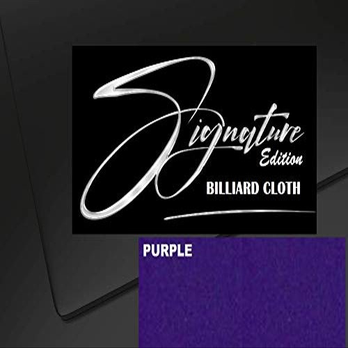 DB Entertainment Company Billiard Pool Table Fabric Cloth Bed and Rails (Purple, 8' Oversize Billiard Pool Table Cloth)