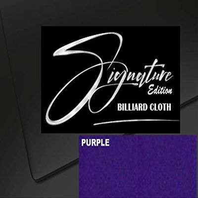 DB Entertainment Company Billiard Pool Table Fabric Cloth Bed and Rails (Purple, 8' Billiard Pool Table Cloth)