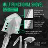 PATHWAY NORTH Survival Shovel and Camping Axe  Stainless Steel Tactical Survival Multi-Tool and Survival Hatchet Equipment for Outdoor Hiking Camping Gear, Hunting, Backpacking Emergency Kit(Silver) view 4