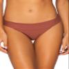 Swim Systems Bliss Banded Bikini Bottom Swimsuit, Canyon Clay, Small view 1