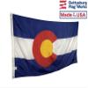 6x10' Colorado State Flag - All Weather Nylon & Reinforced Fly End Stitching - Made in USA view 2