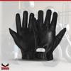 Hugger Glove Company Men's Seamless Riding Water Resistant Leather Glove Black (Large, Black) view 4