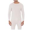 Fruit of the Loom Men's Thermal Crew Top, Large, Natural view 1