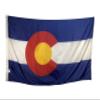 5x8' Colorado State Flag - All Weather Nylon & Reinforced Fly End Stitching - Made in USA view 1