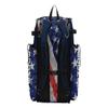 Boombah Catcher's Superpack Bat Bag 23-1/2" x 13-1/2" x 9-1/2" - USA Stars & Stripes Navy/Red/White - Holds 4 Bats - Backpack Version (no Wheels) view 3