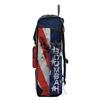 Boombah Catcher's Superpack Bat Bag 23-1/2" x 13-1/2" x 9-1/2" - USA Stars & Stripes Navy/Red/White - Holds 4 Bats - Backpack Version (no Wheels) view 4