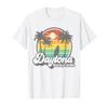 Vintage Daytona Beach Florida Surfing Retro 70's Surf Gift T-Shirt view 1
