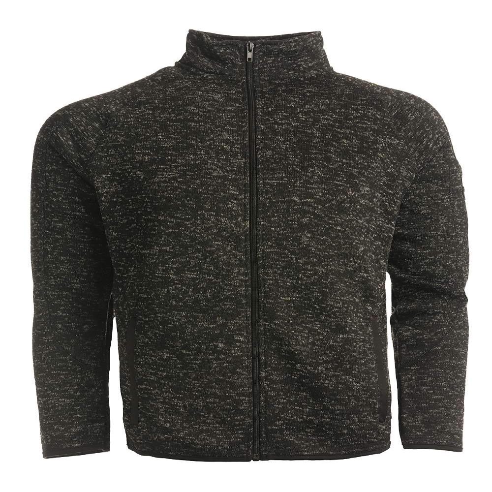Burnside Women's Sweater Knit Jacket XL Heather Black