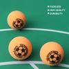 GSE Games & Sports Expert Set of 3 Regulation Size 35mm(1.38") Table Replacement Foosball Balls, Official Tournament Table Soccer Balls, Foosball Table Accessories(Orange) view 2