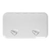 HECASA Marine Deck Boat Deck Access Hatch & Lid 24" x 14" with Non Slip Surface - White Rectangle(606mm x 353mm) 180 Hinge Strong Recessed Marine Caravan RV view 1