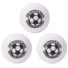 GSE Games & Sports Expert Set of 3 Regulation Size 35mm(1.38") Table Replacement Foosball Balls, Official Tournament Table Soccer Balls, Foosball Table Accessories (White) view 1