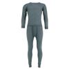 Knocker Men's Long Thermal Underwear Set, Large, Charcoal view 1