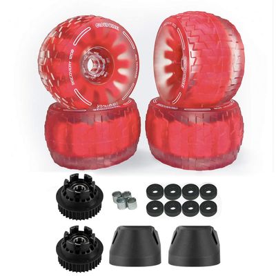 IWONDER Cloud Wheel Discovery 105mm/120mm for Exway Flex/Wave(36 Teeth) Boards Electric Skateboard Wheels and Pulley Conversion Kit