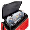 Plano Weekend Series 3600 Deluxe Tackle Case, Medium, Red Fabric, Includes 2 3600 Stowaway Utility Storage Boxes, Soft Fishing Tackle Bag, Premium Storage view 3