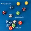 GSE Games & Sports Expert 12-Pack Foosball Table Replacement Balls, 36mm(1.42") Tabletop Soccer Football Balls for Foosball Table Accessories (Multicolor) view 4
