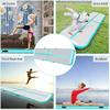 Toppay Tumbling Air Track Inflatable Gym Mat Training Air Floor (Green, 4Mx1Mx0.1M) view 4