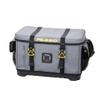 Plano Z-Series 3700 Tackle Bag, Gray, PVC Fabric with Waterproof and Non-Skid Base, Includes 2 3700 StowAway Utility Boxes, Soft Fishing Tackle Storage Bag view 1