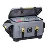 Plano Z-Series 3700 Tackle Bag, Gray, PVC Fabric with Waterproof and Non-Skid Base, Includes 2 3700 StowAway Utility Boxes, Soft Fishing Tackle Storage Bag view 3