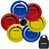 GOOSO Disc Golf Set - Driver, Mid-Range and Putter Discs with Disc Golf Bag for Outdoor and Backyard, Comfortable Plastic, 6 Pack view 1