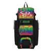 Boombah Catcher's Superpack Bat Bag 23-1/2" x 13-1/2" x 9-1/2" - Lava Multi - Holds 4 Bats - Backpack Version (no Wheels) view 1