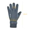 FUFU Gloves Winter Cycling Gloves, Waterproof Touch Screen Bike Glove for Outdoor Running Training (Color : Grey) view 2