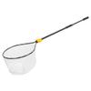 Frabill Conservation Telescoping Handle Net | Teardrop Hoop Size: 17" X 19" | Telescoping Handle: 35-60" | Netting: Tangle-Free Micromesh | Net Depth: 16" view 1