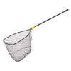 Frabill Conservation Ultralight Slide Handle Net | Scoop Hoop Size: 18" X 21" | Sliding Handle: 48" | Netting: Tangle-Free Micromesh | Net Depth: 16",Black/Yellow view 1