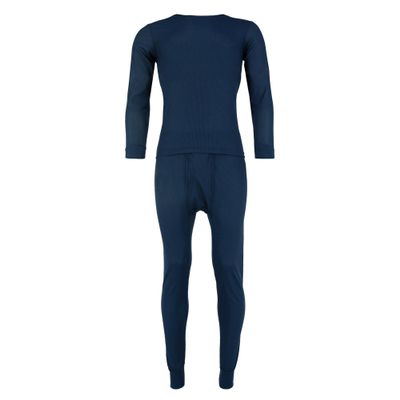 Knocker Men's Long Thermal Underwear Set, Large, Navy