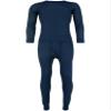 Knocker Men's Long Thermal Underwear Set, Large, Navy view 4