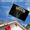 College Flags & Banners Co. Colorado Springs Mountain Lions Flag and Pole Bracket Mount Bundle view 2
