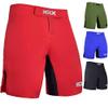 MMA BJJ Unisex Training Cage Fighting Grappling Martial Arts Boxing Muay Thai Wrestling Shorts Red Medium view 1