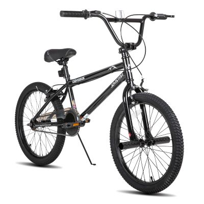 JOYSTAR Gemsbok 20" Kids BMX Bike for Boys Girls Ages 7-12, Freestyle Children's Bicycle with Dual Hand Brakes and 20 Inch Wheels Black