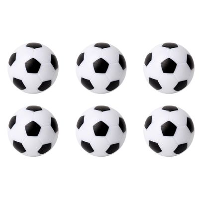GSE Games & Sports Expert 6-Pack Foosball Table Replacement Balls, 36mm(1.42") Tabletop Soccer Football Balls for Foosball Table Accessories