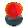 Mryok Polarized Replacement Lenses for Oakley Top Knot OO9434 - Fire Red view 1