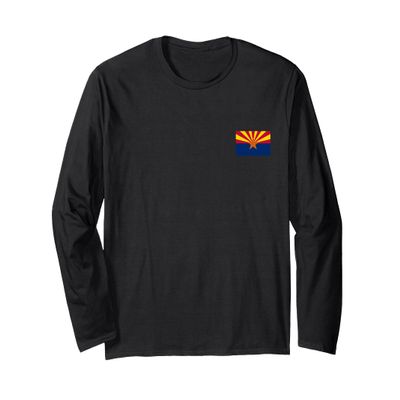 State of Arizona Flag Cool AZ Arizonan Flags Women Men Long Sleeve T-Shirt