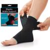 1 Elastic Ankle Support Adjustable Brace Sports Wrap Compression Protection M Elastic Ankle Support Brace Adjustable Compression Wrap for Sports, Injury Recovery, Pain Relief & Protection Medium view 2