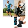 1 Elastic Ankle Support Adjustable Brace Sports Wrap Compression Protection M Elastic Ankle Support Brace Adjustable Compression Wrap for Sports, Injury Recovery, Pain Relief & Protection Medium view 3