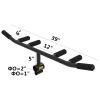 CKIDS T Bar Row Handle Landmine Attachment for Barbell, Multi Grip V Shape Landmine Exercise Equipment Bar, Absorbent Foam Wide Grip and Seamless Welding, Fits 1 and 2 Inches Olympic Bars view 2