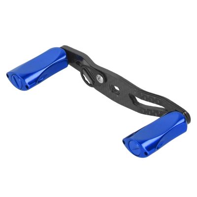 Keenso Double Rocker Flat Handle,Low Reel Handle,Replacement Baitcasting Tool,Nonslip Fishing Reel Handle Knobs,Spinning Fishing Reel Handle(Blue) Other Fishing Tools and