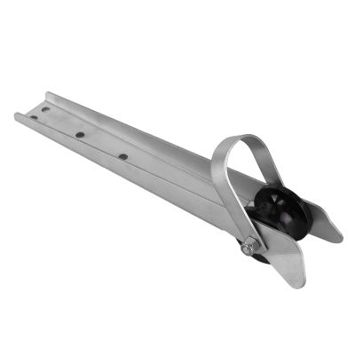 Acouto Anchor Roller Stainless Steel,15in Anchor Roller 304 Stainless Steel Docking Roller for Marine Boat