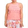 Hurley Womens Surf Kissed Perf Tank (Crimson Bliss, Medium) view 1