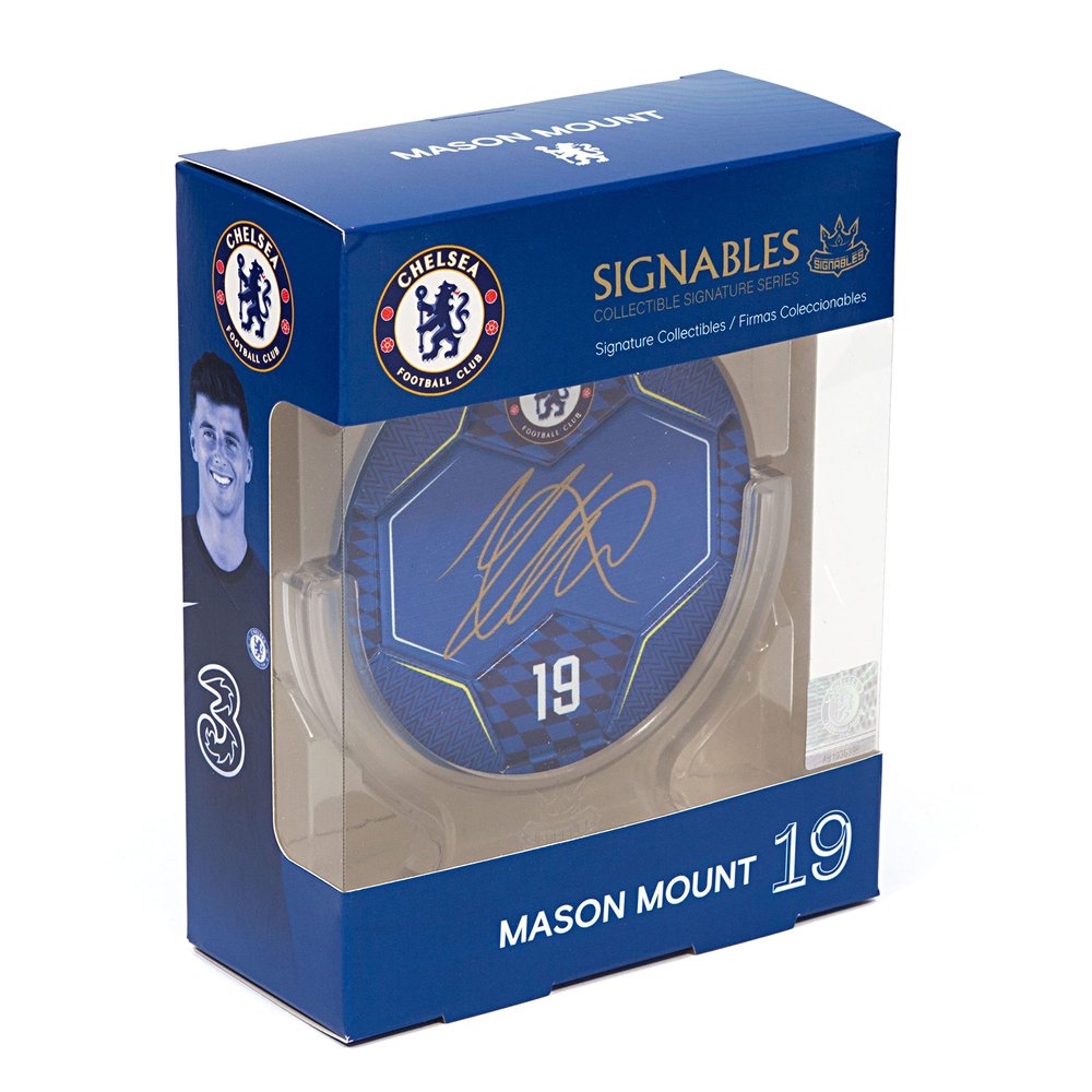 Signables SCHE TW Chelsea Timo Werner Signature Disk, Blue